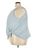 Lane Bryant Blue Sleeveless Blouse Size 24 - photo 5
