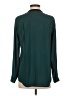 BB Dakota 100% Polyester Color Block Teal Long Sleeve Blouse Size S - photo 2