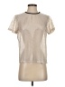 Koral Ivory Short Sleeve Turtleneck Size S - photo 1