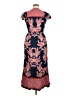 Kindred 100% Rayon Paisley Blue Casual Dress Size XL - photo 2