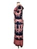 Kindred 100% Rayon Paisley Blue Casual Dress Size XL - photo 5