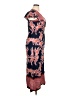 Kindred 100% Rayon Paisley Blue Casual Dress Size XL - photo 4