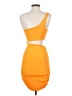 Shein Color Block Orange Cocktail Dress Size 2 - photo 2