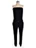 Veronica M. Solid Black Jumpsuit Size S - photo 1