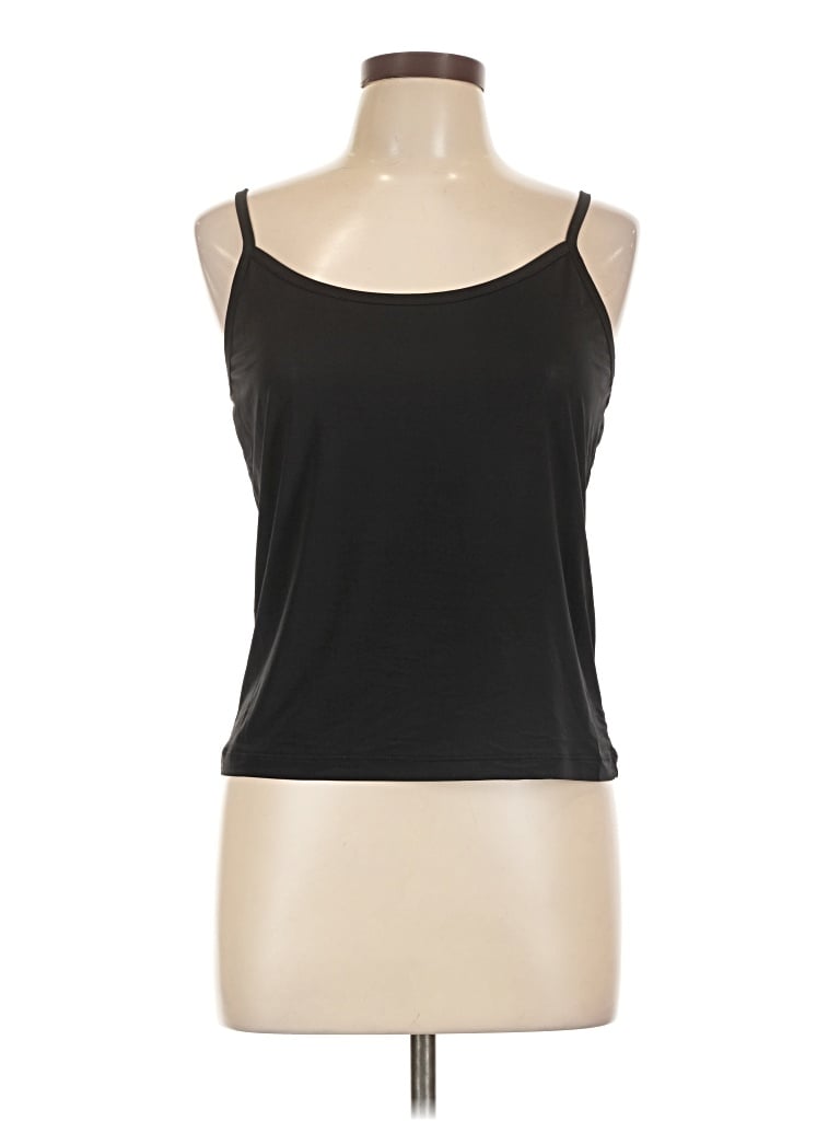 Pre-owned Polo Ralph Lauren Tank Top Black Strapless Neckline Tops