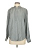 DR2 Gray Long Sleeve Blouse Size XS - photo 1