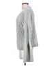 Express 100% Polyester Metallic Silver Pullover Sweater Size S - photo 5