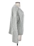 Express 100% Polyester Metallic Silver Pullover Sweater Size S - photo 4