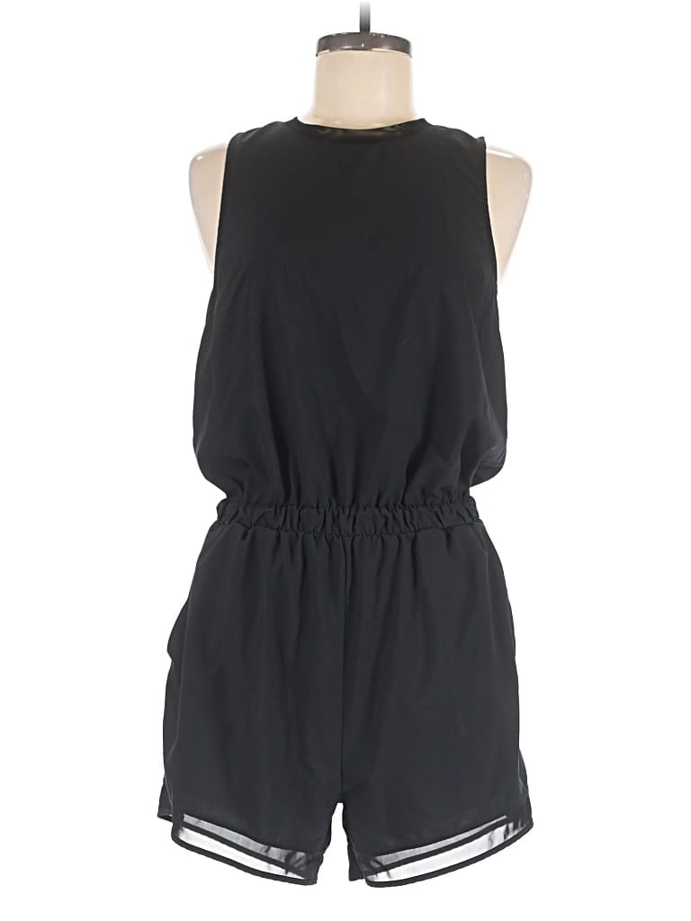 Pre-owned Zella Romper In Black
