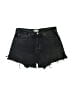AGOLDE 100% Cotton Hearts Black Denim Shorts Size 29 waist - photo 1