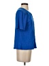 BEAUTIFUL Blue Short Sleeve Blouse Size XS - photo 4