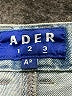 ADER error 100% Cotton Blue Denim Shorts Size Med - Lg - photo 11