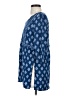 J.Jill 100% Rayon Blue 3/4 Sleeve Blouse Size XS - photo 5