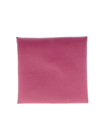 Hermès Chevre Rose Pourpre Bastia Coin Purse (view 2)