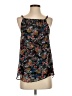 Ella Moss 100% Silk Black Sleeveless Silk Top Size XS - photo 1