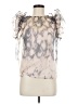 Rachel Zoe 100% Polyester Tie-dye Pink Silver Sleeveless Blouse Size M - photo 1