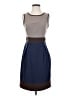 Koton 100% Polyester Color Block Blue Cocktail Dress Size UK 8 / US 4 - photo 1