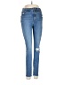 Gap Hearts Blue Jeans Size 27 waist - photo 1