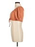 Roxy Orange Short Sleeve Top Size M - photo 5