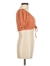 Roxy Orange Short Sleeve Top Size M - photo 4