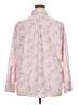 Assorted Brands Print Pink Long Sleeve Blouse Size XXL - photo 2