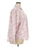 Assorted Brands Print Pink Long Sleeve Blouse Size XXL - photo 4