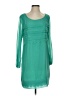 Max Studio 100% Polyester Solid Teal Cocktail Dress Size S - photo 1