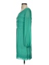 Max Studio 100% Polyester Solid Teal Cocktail Dress Size S - photo 5