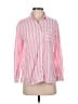 Old Navy Stripes Pink Long Sleeve Button-Down Shirt Size XS - photo 1