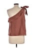 Nine West Brown Sleeveless Blouse Size L - photo 2