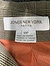 Jones New York 100% Acetate Plaid Tan Blazer Size 12 (petite) - photo 6