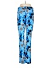 Theory Print Blue Casual Pants Size 4 - photo 2