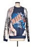 Unbranded Print Blue Sweatshirt Size M - photo 1