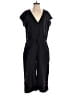 Cloth & Stone 100% Linen Solid Black Jumpsuit Size S - photo 1