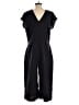 Cloth & Stone 100% Linen Solid Black Jumpsuit Size S - photo 2