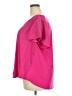 Lane Bryant 100% Polyester Pink Short Sleeve Blouse Size 18 - 20 Plus - photo 5