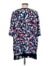 Anne Klein Blue Short Sleeve Blouse Size M (estimated) - photo 2