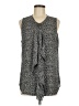 Van Heusen 100% Polyester Black Sleeveless Blouse Size L - photo 1