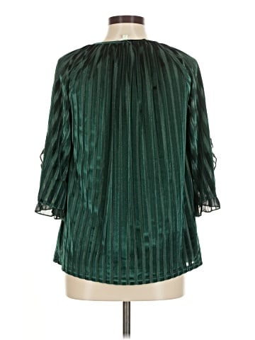 Jade Melody Tam 3/4 Sleeve Blouse (view 2)