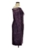 JJ's House 100% Polyester Purple Cocktail Dress Size 14 - photo 4