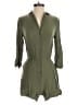 ModCloth 100% Rayon Solid Green Romper Size S - photo 1