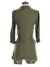 ModCloth 100% Rayon Solid Green Romper Size S - photo 2