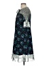 Ann Taylor 100% Polyester Stars Blue Cocktail Dress Size 6 - photo 5