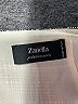 Zanella Platinum Plaid Gray Silk Skirt Size 8 - photo 4