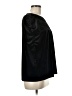 Ann Taylor LOFT Black 3/4 Sleeve Blouse Size M - photo 4