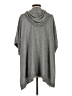 Ann Taylor LOFT Gray Poncho Size XXS - photo 2