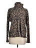 Vince Camuto Animal Print Brown Tan Turtleneck Sweater Size M - photo 1