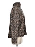 Vince Camuto Animal Print Brown Tan Turtleneck Sweater Size M - photo 4