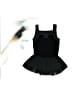 Freestyle By Danskin 100% Polyester Hearts Black Dress Size 7 - 8 - photo 2
