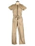Albion Solid Tan Jumpsuit Size XS - photo 1